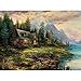 Thomas Kinkade A Father's Perfect Day 1000 Piece Puzzle Ceaco 2017
