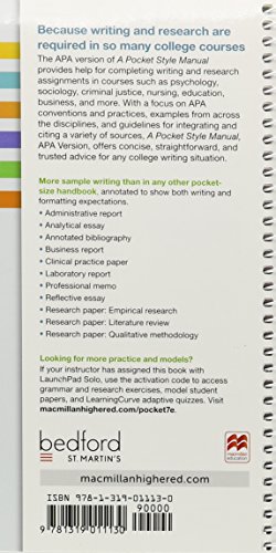 A Pocket Style Manual, APA Version - //medicalbooks.filipinodoctors.org