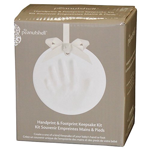 Make Four (4) Baby Handprint & Footprint Ornaments or Keepsakes - Kit Contains 4 Packages of Non-Toxic Premixed Clay - Thumbnail 2