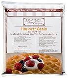 Heartland Food Products Signature Recipe Belgian Waffle Mix, Harvest Grain, 5 Pound