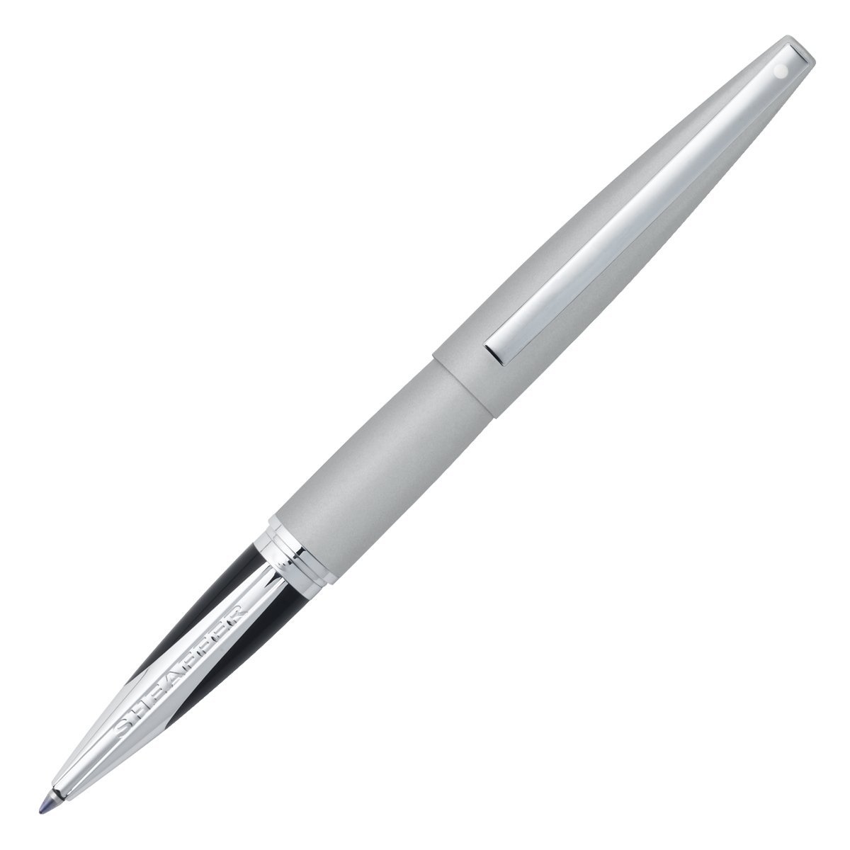 Sheaffer Taranis Sleek Chrome Rollerball Pen - Black