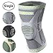 Knee Brace Compression Sleeve - Side Stabilizer & Gel Patella Pads Support for Arthritis, Meniscus Tear, ACL, MCL, Joint Pain Relief, Injury Recovery,Sports for Women & Men by Velpeau (Medium)
