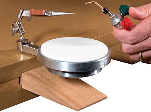 Heetrix Bench Mounted Soldering Platform and Third Hand Base Tweezer