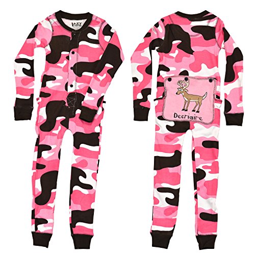 LazyOne Pink Camo Deer Kids Flapjack