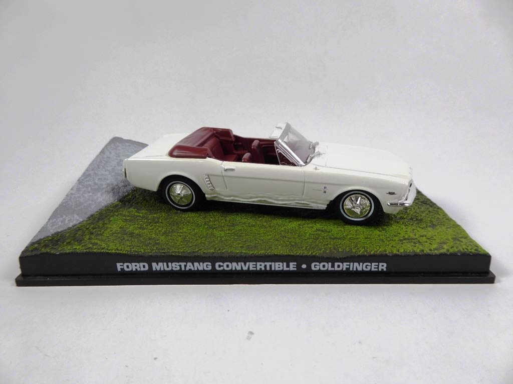 OPO 10 - FORD MUSTANG 1/43 James Bond 007 car from the movie GOLDFINGER (DY035)
