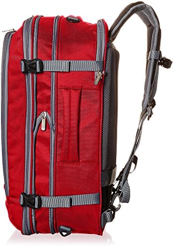 AmazonBasics Carry-On Travel Backpack - Red 9 AmazonBasics Carry-On Travel Backpack - Red