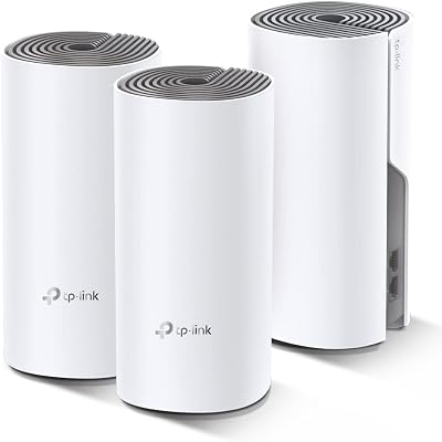 TP-Link Deco E4 3-Pack AC1200 Mesh WiFi System Dual Band MU-MIMO 100 Devices