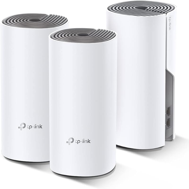 TP-Link Deco E4 3-Pack AC1200 Mesh WiFi System Dual Band MU-MIMO 100 Devices