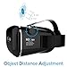 Virtual Reality Headset by NSInew – Truly Immersive VR Headset or 3D VR Glasses for Games – Adjustable, Comfortable & Widely Compatible – Magnetic Front Cover – Includes Bluetooth Remote & Headphones