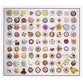 Toned Down Circle Sampler Pattern &ndash; Modern DIY Quilt Pattern for Skill-Building, Wool Embroidery, and Creative Stitching, 17.5&rdquo; x 16&rdquo;