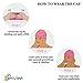 Shvim Silicone Swim Caps for Long & Short Hair with Designed Ear Protect Pouch - Allergy Free Waterproof Premium No Rip Shower Cap Hat - Bundle Combo with Nose Clip + Pair of Ear Plug (Pink)