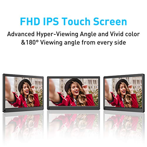 Digital Picture Frame WiFi 15 Inch Digital Photo Frame Full HD