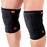 PRIM8 Knee Sleeves – 7 mm Neoprene Sleeves for Cross Training, WODs, Weightlifting, Squatting, Bodybuilding and Powerlifting – Top Quality Fitness Gear – Unisex Knee Support