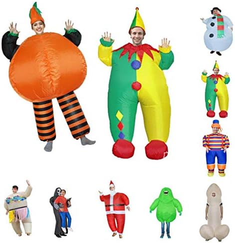 Inflatable Costume Cartoon Christmas Costumes for Adults and Children Great Illusion Fancy Dress Outfit One Size fits Most