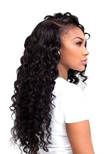 Ms Fenda Loose Wave 360 Lace Frontal Wig 180% Density Peruvian Remy Human Hair Adjustable Wigs with Baby Hair High Density Wig for Black Women (16inch, Loose Wave)