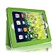 Case for iPad 2 3 4, GARUNK Litchi Pattern Leather Stand Case Cover for Apple iPad 2/3/4 iPad 2nd 3rd 4th Genernation 9.7 inch (Green)