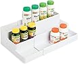 Amazon.com: mDesign Adjustable, Expandable Plastic Vitamin Rack Storage ...
