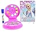 PowerBrand Frozen 21-Piece Art Case, Diary with Lock and Pen Flashlight