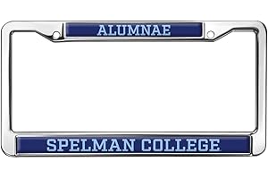 GRAPHICS & MORE Spelman College Alumni Full Size Standard License Plate Metal Frame