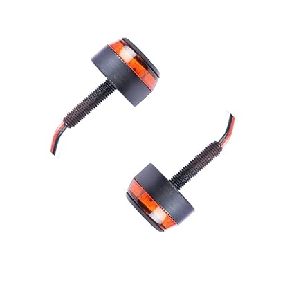 bike handle grip edge led light