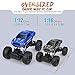 DOUBLE E Remote Control Trucks Monster RC Car 1:12 Scale Off Road Vehicle2.4Ghz Radio Remote Control Car 4WD High Speed Racing All Terrain Climbing Car Gift for Boys Girls Kids