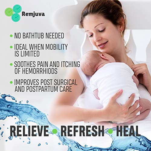 Sitz Bath for Toilet Seat Elongated Sitz Bath for Hemorrhoids Sitz