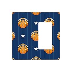 Pznen Light Switch Cover, Basketball Sport