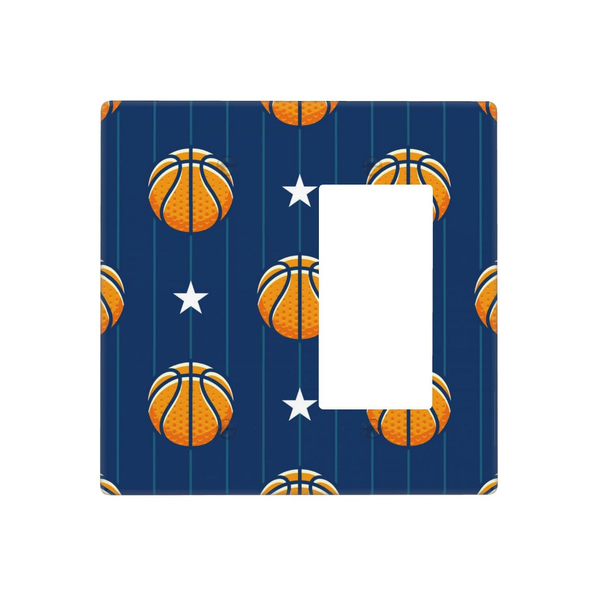 Pznen Light Switch Cover, Basketball Sport