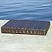 Christopher Knight Home Salem Outdoor Wicker Adjustable Folding Table, Multibrown