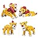 Bloco Toys Lion & The Meerkat Building Kit (100 Pieces)
