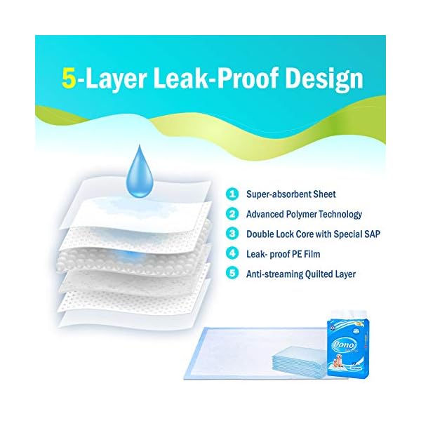 Dono-Pet-Training-Pee-Incontinence-Pad-Puppy-House-Training-Pads-Mats-for-Younger-Pets-Adult-Pets-60-90cm-Highly-Absorbent-Leakproof-1-bag Dono Pet Training Pee Incontinence Pad Puppy House Training Pads Mats for Younger Pets, Adult Pets 60 * 90cm Highly…