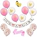 Baby Shower Decorations for Girl, Mom to be Sash, It's a Girl Banner, 12 pcs Baby Shower Balloons, Pink and Gold Girls Shower Decoration kit