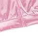 1950s Pink Satin Jacket with Neck Scarf Grils Women Danny Halloween Costume Fancy Dress (XXX-Large)