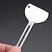 MauSong Tube Key Tube Key Squeezer Manual Toothpaste Squeezer Metal Tube Presser Tube Roller Tube Wringer Keys Dispenser Roller Bathroom Tool, Silver