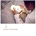 Silicone LED Papa Puppy Night Light Touch Sensor Switching Night Lamp, Transform Between Warm White 2700K and White 6500K, Safe SIL+ABS, Sleep Timer Setting for Kids Babies Bedside and Nursery