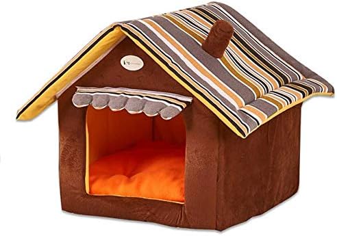 Cute House Dog Bed Pet Bed Warm Soft Dogs Kennel Dog House Pet