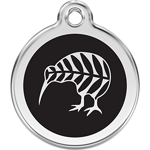 Red Dingo Personalized Kiwi Pet ID Dog Tag (Medium)