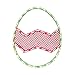 Northlight Lighted Easter Egg Window Silhouette Decoration, 16.5