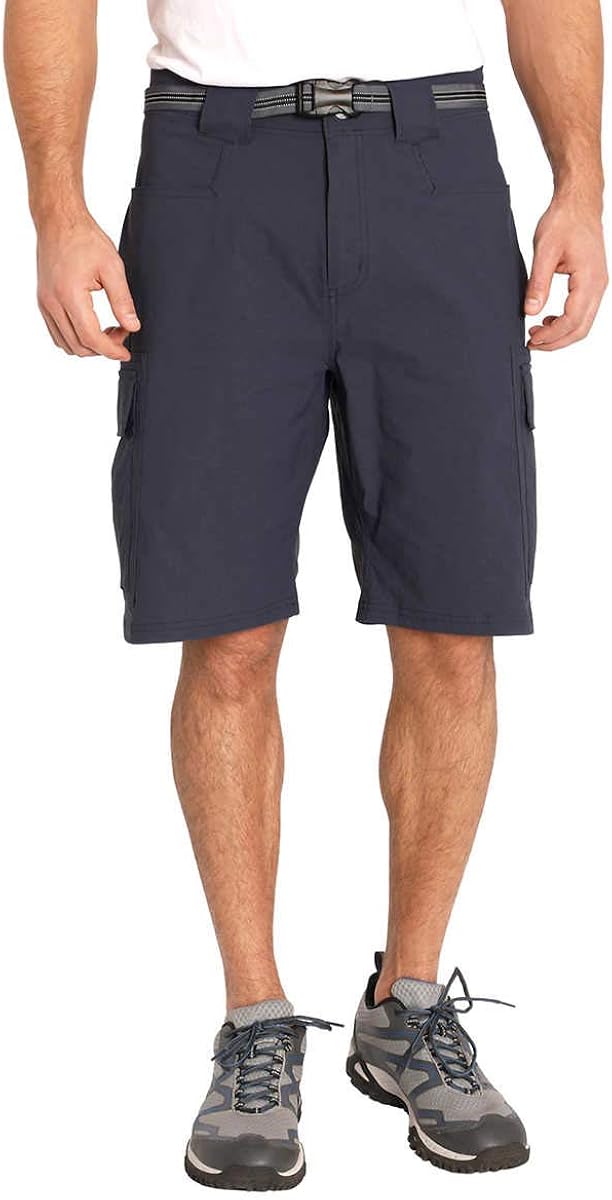 Eddie Bauer Men's Adventure Trek Shorts (Mood Indigo, 34) at Amazon Menâs Clothing store