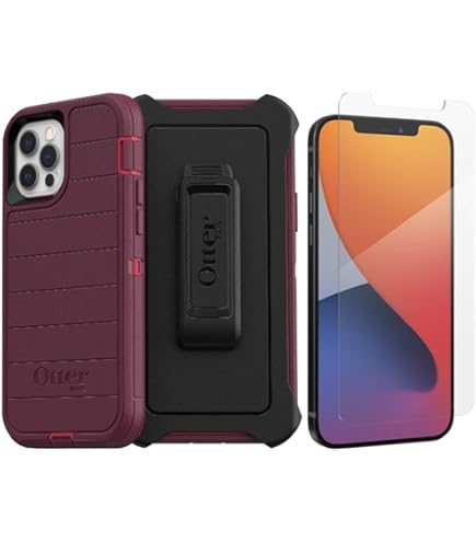 Amazon.com: OtterBox iPhone 12 & iPhone 12 Pro (Only) - Bundle