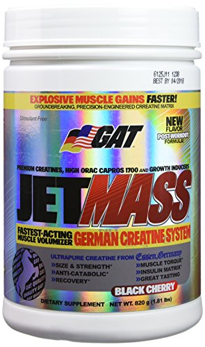 GAT Jet Mass Supplement, Black Cherry, 1.81 Pound GAT Jet Mass Supplement, Black Cherry, 1.81 Pound