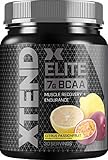 XTEND Elite BCAA Powder Citrus Passionfruit | Sugar Free Post Workout Muscle Recovery Drink with Amino Acids | 7g BCAAs for Men & Women| 30 Servings