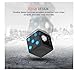 Muggle Shop Fidget Toy Cube Relieves Stress and Anxiety for Children and Adults (Blue/Black)