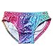 Owone Box Girls 3pcs Swimmable Mermaid Tail Costume Swimwear Princess Bikini Swimsuit?, Rainbow, 4-5 Years