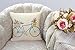 4TH Emotion Blue Bicycle Throw Pillow Cover Vintage Spring Home Decorative Cushion Case 18 x 18 Inch Cotton Linen for Sofa (Watercolor Retro Flower)