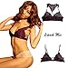Ageless Sexy Underwear Bra, Top in Mixed Styles & Colors - Elastic and Stretch Strap, Bamboo Cotton Special Lining - Pack of 2;