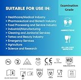 100 Black Nitrile Disposable Gloves Powder Free Large 100 Pack view 9