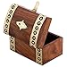 Indian Coin Bank Money Saving Box - Banks for Kids & Adults - Wood Vacation Piggy Bank