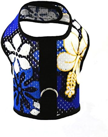 Hawaiian Mesh Dog Cat Choke-Free Vest Harness