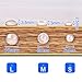 Cabinet Door Bumpers, Clear Adhesive Rubber Bumper Pads – Round, 400 Pieces, 3 Sizes
